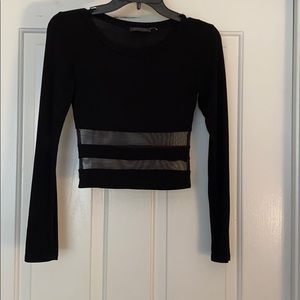ASTR black crop top